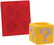 Paladone Super Mario: Question Block Egg Cup & Toast Cutter