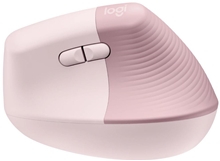 Logitech - Lift Ergo Mouse - Rose