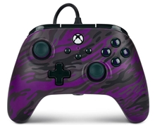 PowerA Advantage Wired Controller - Purple Camo (XSX/XSS)