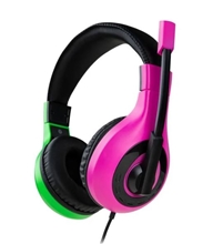 Stereo Gaming Headset V1 - Pink/Green