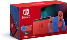 Nintendo Switch Console - Mario Red & Blue Edition + Carry Case (SWITCH)