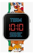 Sonic The Hedgehog Led Strap Watch
