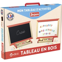 Jeujura Wooden Multifunctional Tabletop Board 44x30 cm with Accessories