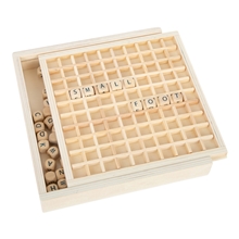 small foot wooden game Creating with Letters