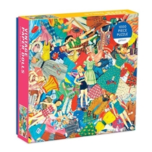 Galison Puzzle Paper Dolls Vintage 1000 pieces