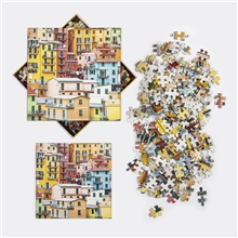 Galison Puzzle Greetings from Cinque Terre 500 pieces