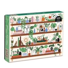 Galison Puzzle Shelves with Plants 1000 Pieces