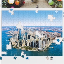 Galison Double-Sided Puzzle New York City Gray Malin 500 Pieces