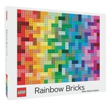 Chronicle Books Puzzle LEGO® Rainbow Bricks 1000 Pieces