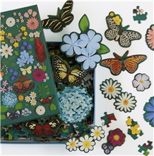Galison Puzzle Butterfly Botanical Garden 500 pieces