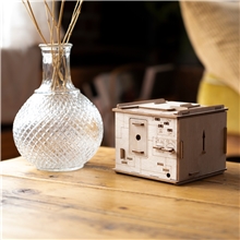 EscapeWelt 3D Wooden Mechanical Puzzle: Space Capsule