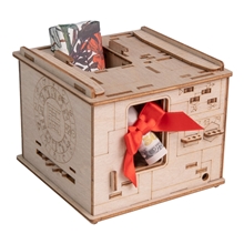 EscapeWelt 3D Wooden Mechanical Puzzle: Space Capsule