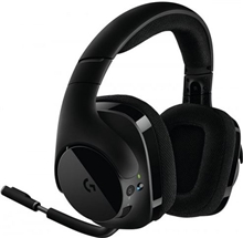 Logitech - G533 Wireless Gaming Headset - Black