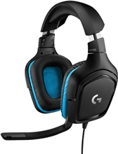 Logitech G432 7.1 Surround Sound Wired Gaming Headset - Black