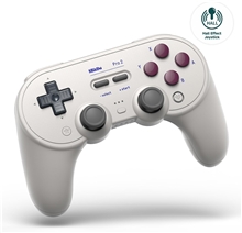 8BitDo PRO 2 Gamepad Hall Ed - White (SWITCH)