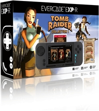 Evercade EXP-R Console + Tomb Raider Collection