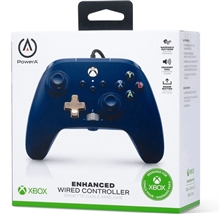 PowerA Enhanced Wired Controller - Xbox Series X/S - Midnight Blue