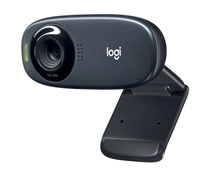 Logitech - C310 Webcam Black USB 2.0