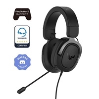 ASUS TUF Gaming H3 Gun Metal, Gaming Headset, black/grey