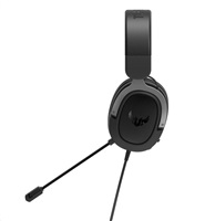 ASUS TUF Gaming H3 Gun Metal, Gaming Headset, black/grey