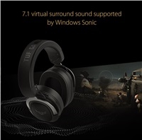 ASUS TUF Gaming H3 Gun Metal, Gaming Headset, black/grey