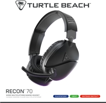 Headset Turtle Beach RECON 70P, 3.5mm (PC/PS4/PS5/X1/XSX)