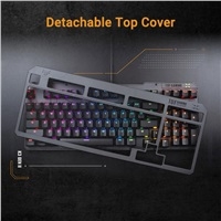 ASUS TUF Gaming K3 GEN II keyboard, mechanical, CZ/SK, grey
