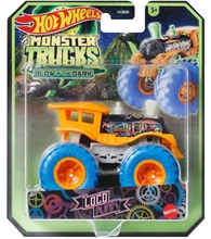 Hot Wheels Monster Trucks: Glow in The Dark - Loco Punk (HVH79)