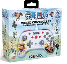 Konix One Piece White Controller (SWITCH/PC)