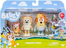Bluey - Figure 4-Pack - Wedding Time