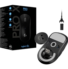 Logitech - PRO X SUPERLIGHT Wireless Gaming Mouse - Black (DISCOUNT)
