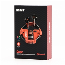 Marvo QUAZ, TWS headphones, metal case, USB-C