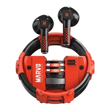 Marvo QUAZ, TWS headphones, metal case, USB-C