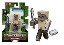 Mattel Minecraft: Husk Zombie Figure (8 cm)
