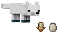 Mattel Minecraft: Arctic Fox Figure (8 cm)