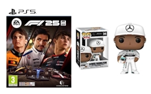 F1 25 (PS5) + Funko POP! Racing: AMG Petronas Formula One Team - Lewis Hamilton with Helm