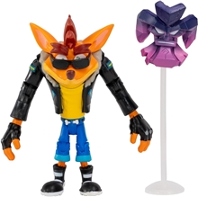 Crash Bandicoot Action Figure: Biker Crash with Mask