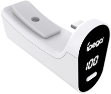 iPega P5042 Portable Rechargeable Battery for PS5 Controller - White (PS5)