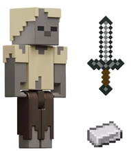 Minecraft figurka: Husk Zombie (8 cm) (SALE)