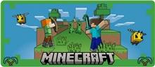 Minecraft Gaming Desk Mat - Fight With Creepers