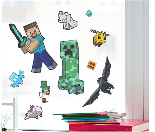 Window Stickers - Minecraft