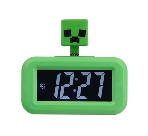 Minecraft Creeper Icon Mini Alarm Clock