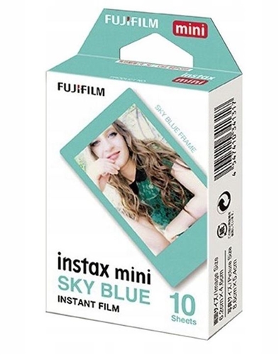 Fujifilm Instax Mini Sky Blue Instant Film 10 Pieces