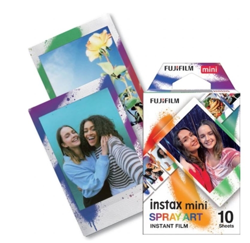 Fujifilm Instax Mini Spray Art Instant Film - 10 Pieces