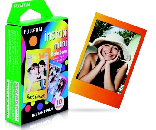 FujiFilm Instax Mini Rainbow Film - 10 Pieces