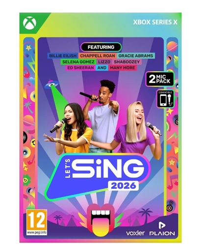 Let's Sing 2026 (XSX) + Microphones