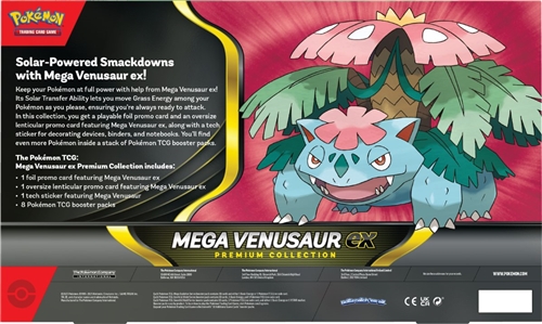 Pokémon TCG: Mega Venusaur ex Premium Collection