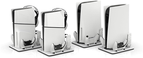 DLX+ LED Multi Function Charger Tower standard - Grey (PS5)