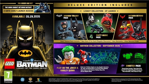 LEGO Batman: Legacy of the Dark Knight - Deluxe Edition (XSX)