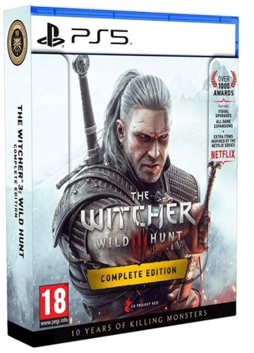 The Witcher 3: The Wild Hunt - Complete Edition + 10th Anniversary Steelbook (PS5)